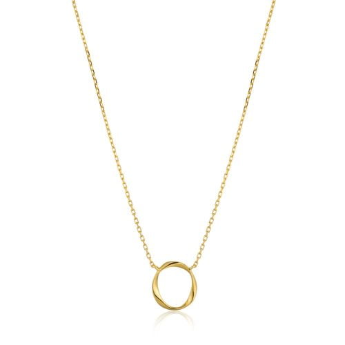 Κολιέ Gold Swirl Necklace