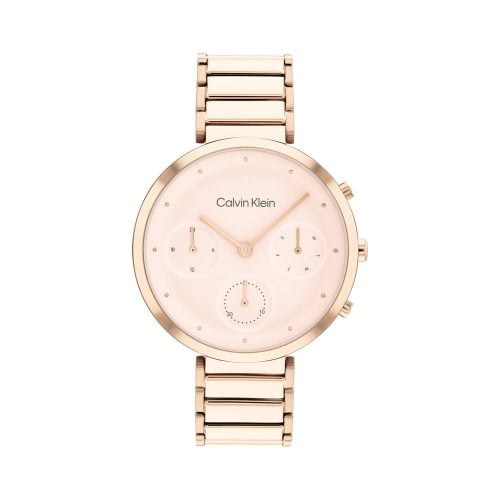 Calvin Klein Minimalistic Multifunction Rose Gold Steel Bracelet 25200283