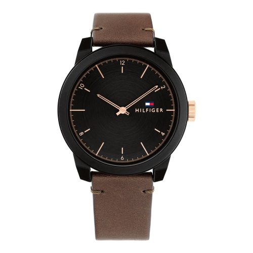 Tommy Hilfiger Denim Brown Leather Strap 1710544