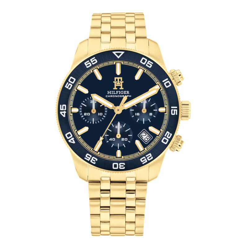 Tommy Hilfiger TH85 Chronograph Gold Tone Ανδρικό Ρολόι 1792158